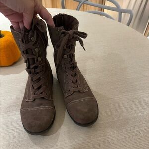 Cobb Hill by New Balance Leather Wayerproof Moto Boots